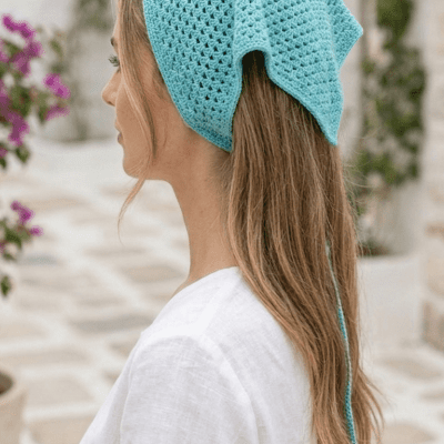 Crochet Head Scarf
