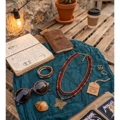 Autumn spirit necklace 