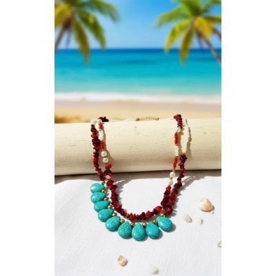 Turquoise breeze necklace