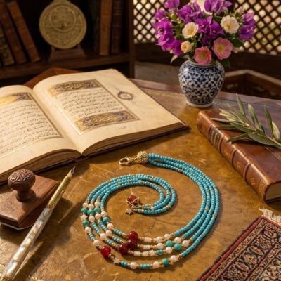 Fairoza gold necklace