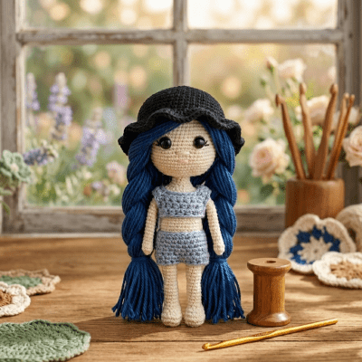 Handmade Crochet Doll