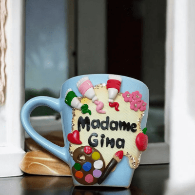 Polymer Clay Mug 