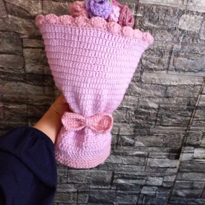 عروسة بوكية ورد 