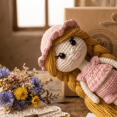 Handmade Crochet Doll
