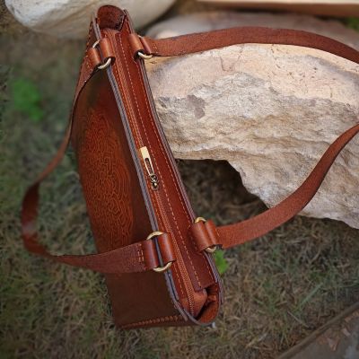 Handmade genuine leather bag 