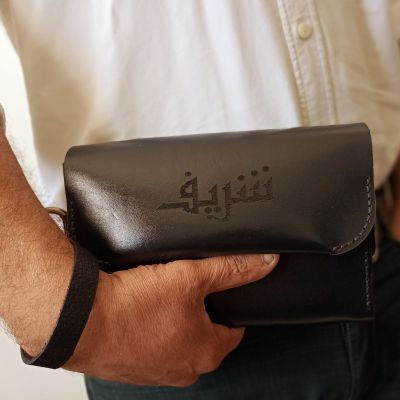 شنطة رجالي جلد طبيعي 