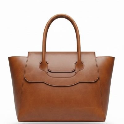 Women's bag made of natural leather