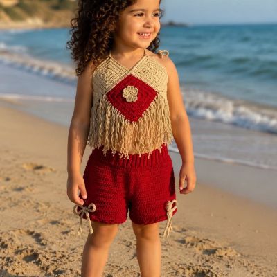 ملابس اطفال كروشيه 