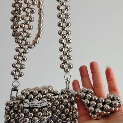 شنطة مينى فضى للمناسبات