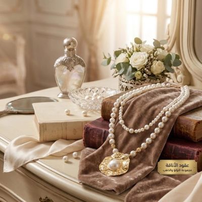 Royal pearl necklace