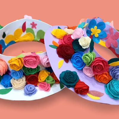 القبعات الظريفة - ورود