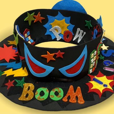 القبعات الظريفة(سوبر مان)