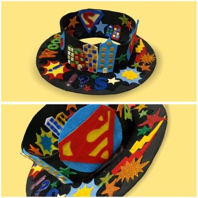 القبعات الظريفة(سوبر مان)