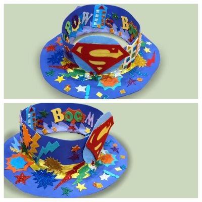 القبعات الظريفة(سوبر مان)