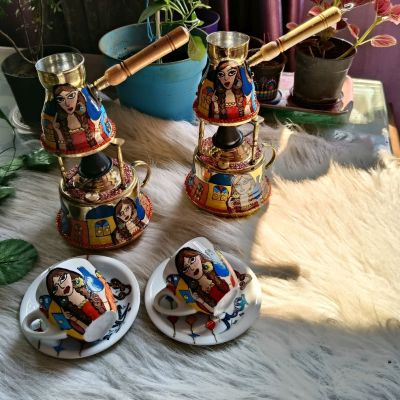 طقم سبرتاية قهوة 