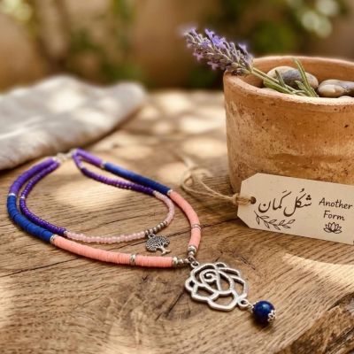 قلاده زهرة الحياة🌸🌸