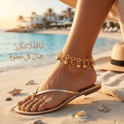 The Sparkling Star Anklet