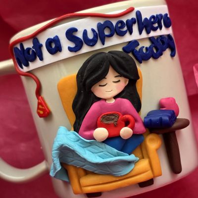 Not a super hero today