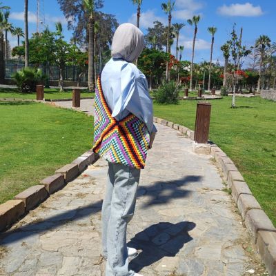 شنطه كروشيه جراني 