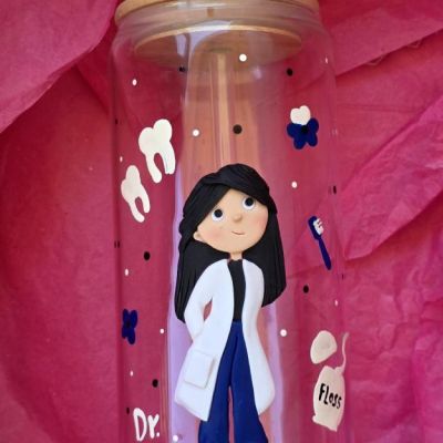 Dentist glass can