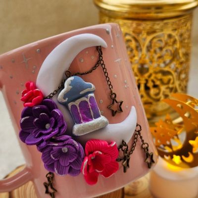 Ramadan lantern mug (glows in the dark)