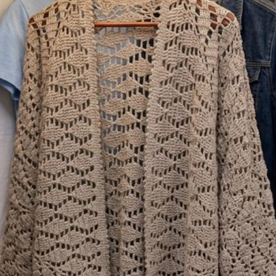 Cardigan crochet 