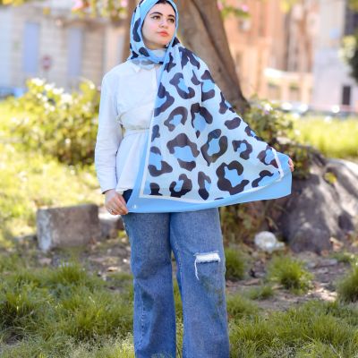 Jaguar blue 💙 chiffon 