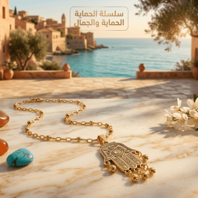 قلادة يد الحماية