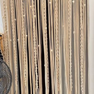macrame curtain