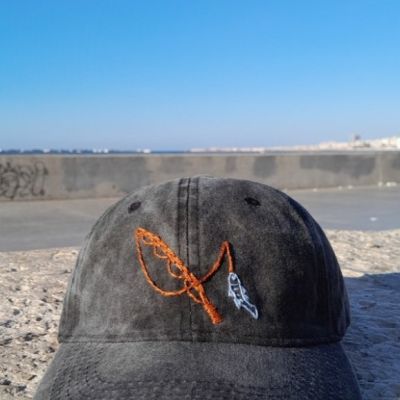 كاب جينز قطن تطريز يدوى 