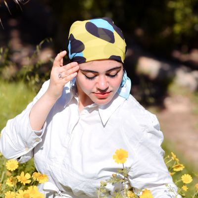 جاكوار اصفر 💛 شيفون