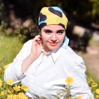 جاكوار اصفر 💛 شيفون