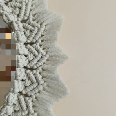 Macrame mirrors
