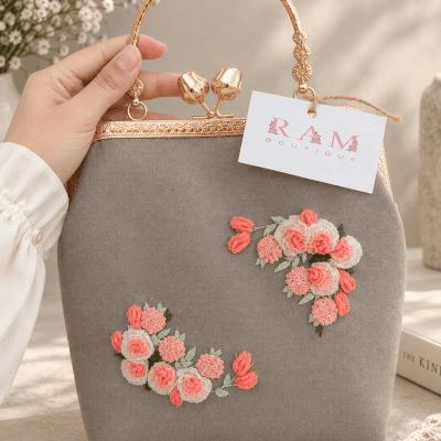 Flowery bag
