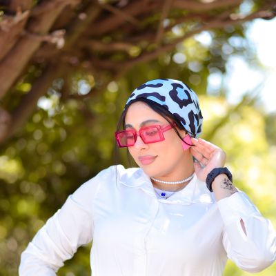 Jaguar blue 💙 chiffon mini