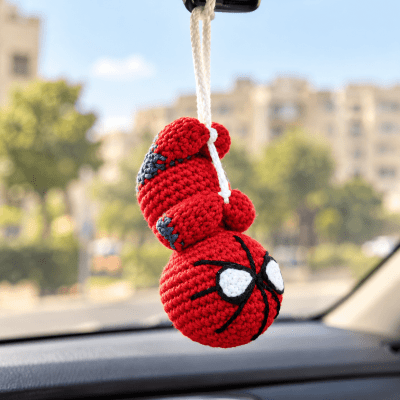 Spider man car hanging accessory 