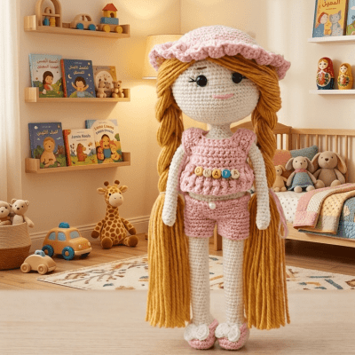 Handmade Crochet Doll