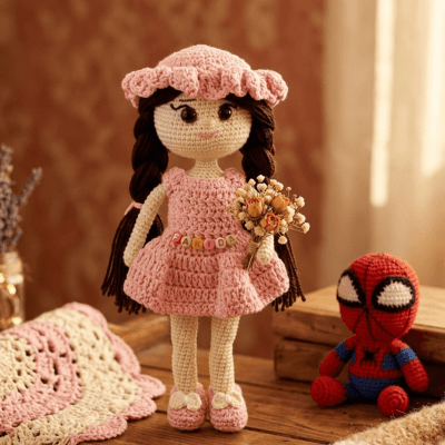 Handmade Crochet Doll