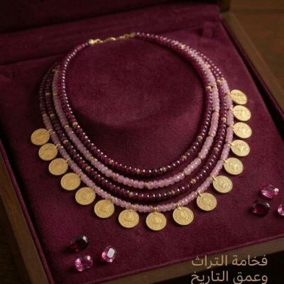 The Royal "Emerald Sultana" Necklace 💙💗💚