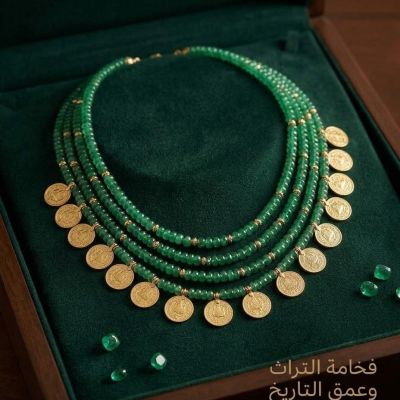عقد "سلطانة الزمرد" الملكي
