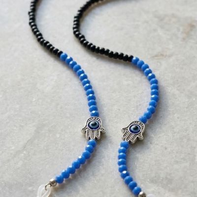Protective and secure eyewear chain 💙🧿