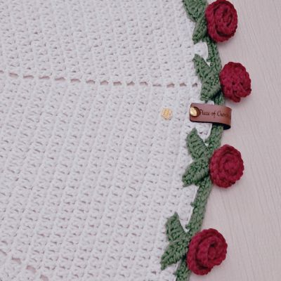  Rose Flower Mat