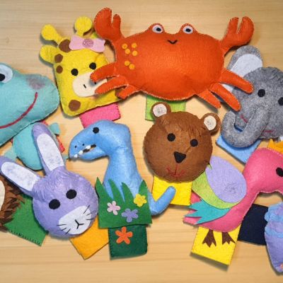 عرائس الإصبع - السمكة