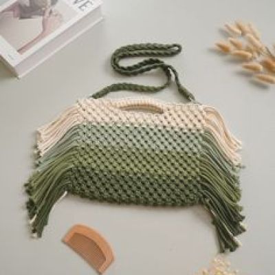 شنطة مكرمية