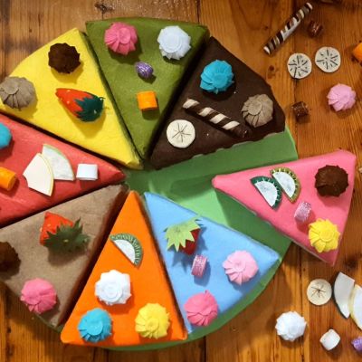 لعبة تزيين التورتة