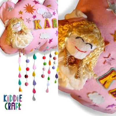 Felt Cloud Wall Hanging - for girls