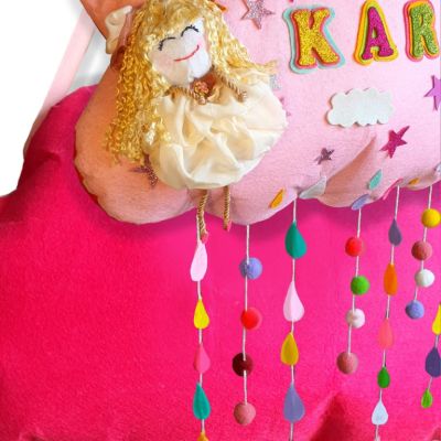 Felt Cloud Wall Hanging - for girls