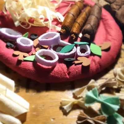 لعبة طبق المكرونة 