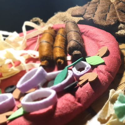 لعبة طبق المكرونة 