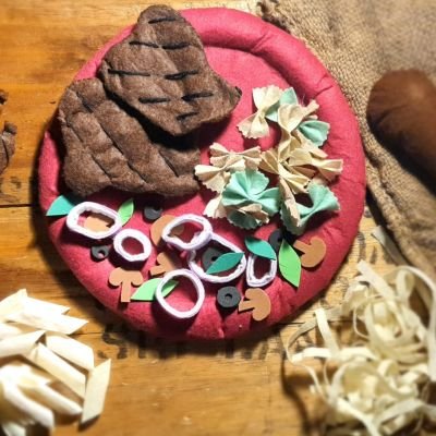 لعبة طبق المكرونة 